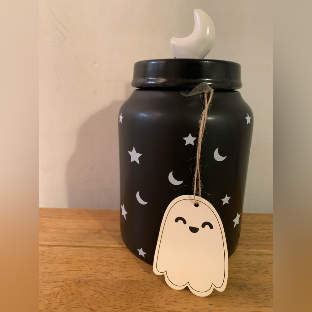 Stars and moons 10 Strawberry Street Whimsical container